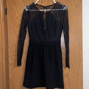 Black lace BCBG dress